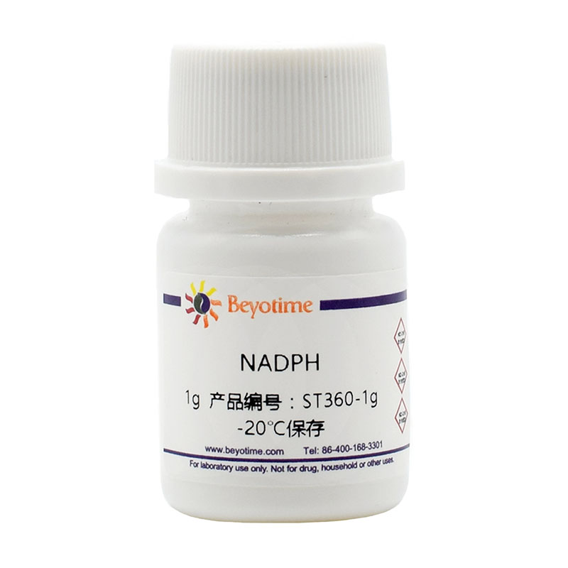 NADPH(还原型辅酶Ⅱ四钠盐)(ST360-1g)