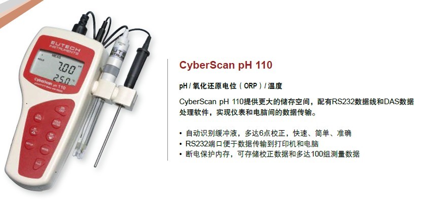 Eutech CyberScan pH110
