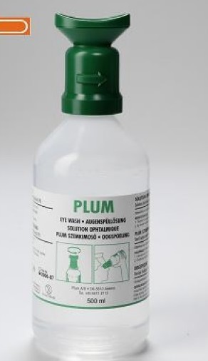 16盎司PLUM双瓶挂板洗眼液WJH4604（500ML/瓶）