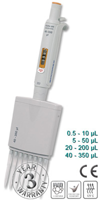 SOCOREX 855多道微量移液器855.08.010