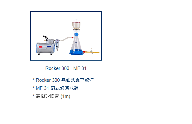 Rocker300-LF30-SS真空过滤系统