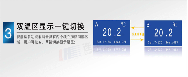 第八代5B-1B型（V8）智能型双温区COD消解器