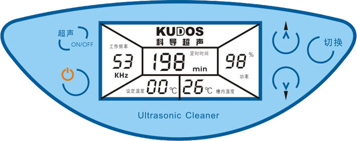 SK3300LHC型台式双频超声波清洗器（6L）