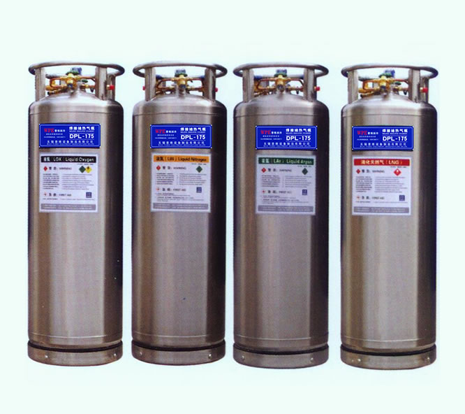 气体钢瓶高压液氮罐DPL450-175-2.3/DPL450-210-2.3