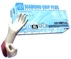 美国Microflex DIAMOND GRIP plus无粉乳胶手套