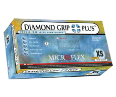 美国Microflex DIAMOND GRIP plus无粉乳胶手套