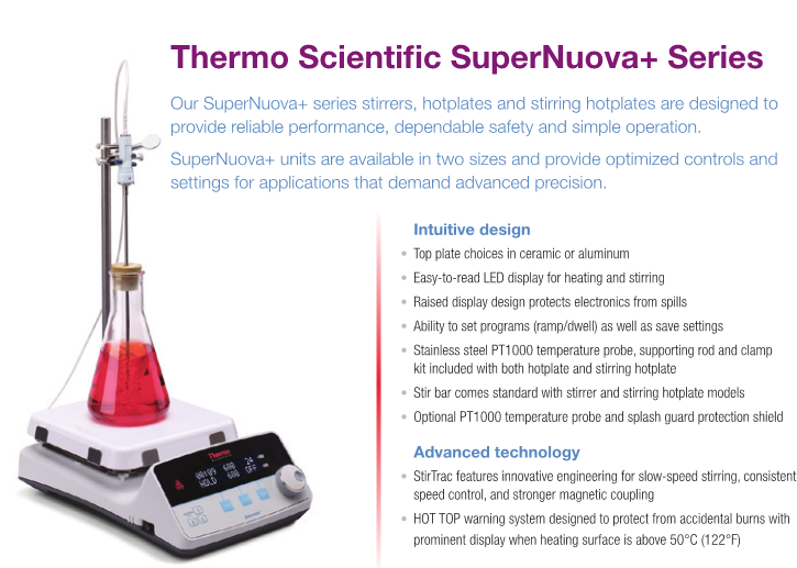 Thermo Scientific SuperNuova+铝制数字加热板HP88857198