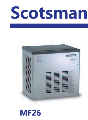 斯科茨曼Scotsman外置储冰箱式MF66雪花制冰机
