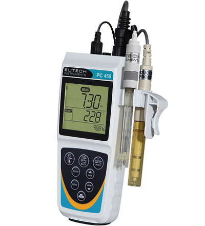 EUTECH PC450型pH/mV/电导率/TDS测量仪