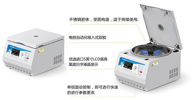 TC-TopSpin空冷型台式低速离心机