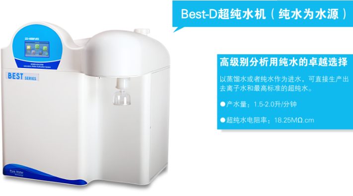 Best-D基础型超纯水机（纯水为水源）
