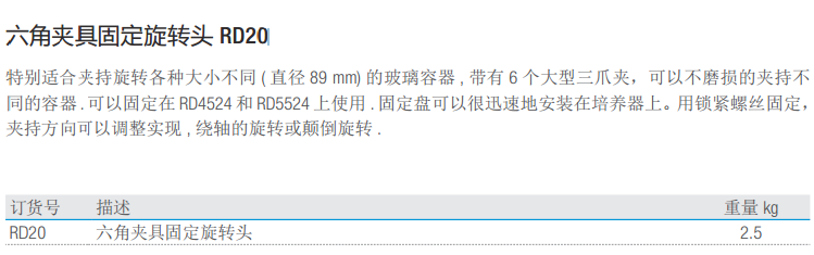 WIGGENS RD5524旋转培养装置