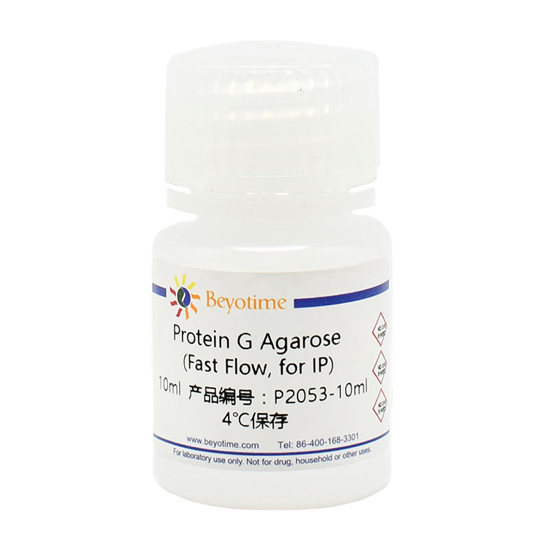 Protein G Agarose (Fast Flow, 免疫沉淀用)(P2053-10ml)