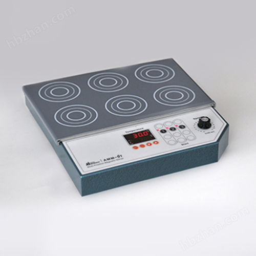 加热型多点位磁力搅拌器AMM-6/AMM-9T