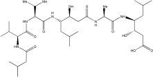 Pepstatin胃蛋白酶抑制剂 酸性蛋白酶抑制剂