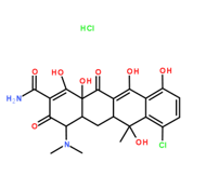 盐酸金霉素Chlorotetracycline Hydrochloride 钙离子载体抗生素|CAS 64-72-2