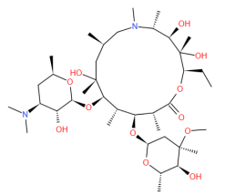 Azithromycin阿奇霉素(阿红霉素CP 62993) |CAS 83905-01-5 十五元大环内酯类抗生素