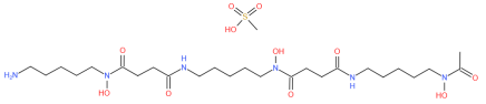 Deferoxamine甲磺酸盐 铁离子螯合剂/铁死亡抑制剂(ferroptosis抑制剂)|CAS 138-14-7