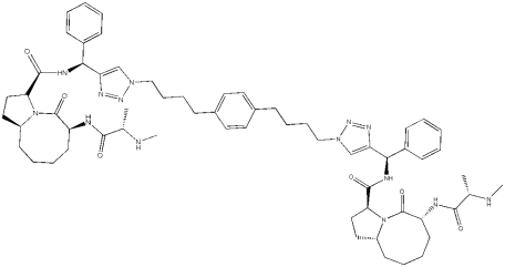 SM-164 Smac类似物/XIAP拮抗剂/肿瘤细胞凋亡诱导剂|CAS 957135-43-2