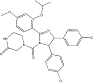 Nutlin-3(化合物) MDM2拮抗剂|Nutlin-3(mixture)|CAS 548472-68-0