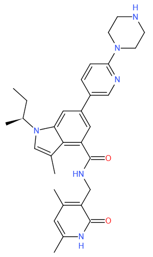 GSK126 EZH2甲基转移酶抑制剂|GSK126(GSK-126,GSK 126)|CAS 1346574-57-9