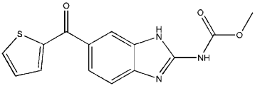 微管聚合可逆抑制剂|诺考达唑 Nocodazole(NSC 238159,R 17934,Oncodazole)|CAS 31430-18-9