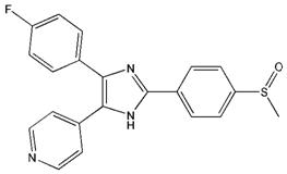 SB 203580(PB 203580 RWJ64809) p38 MAPK抑制剂|CAS 152121-47-6
