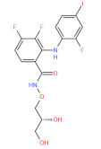 PD0325901(Mirdametinib) MEK选择性抑制剂 非ATP竞争型抑制剂|CAS 391210-10-9