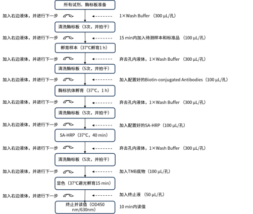 CHO HCP ELISA检测试剂盒 HCP残留量检测 CHO HCP ELISA kit (CHO-K1)