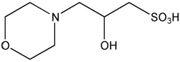 3-(N-吗啡啉)-2-羟基丙磺酸 离子缓冲试剂|MOPSO,Free Acid|CAS 68399-77-9